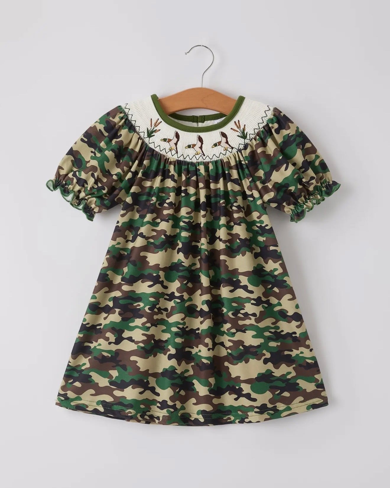 Camouflage Duck Dress