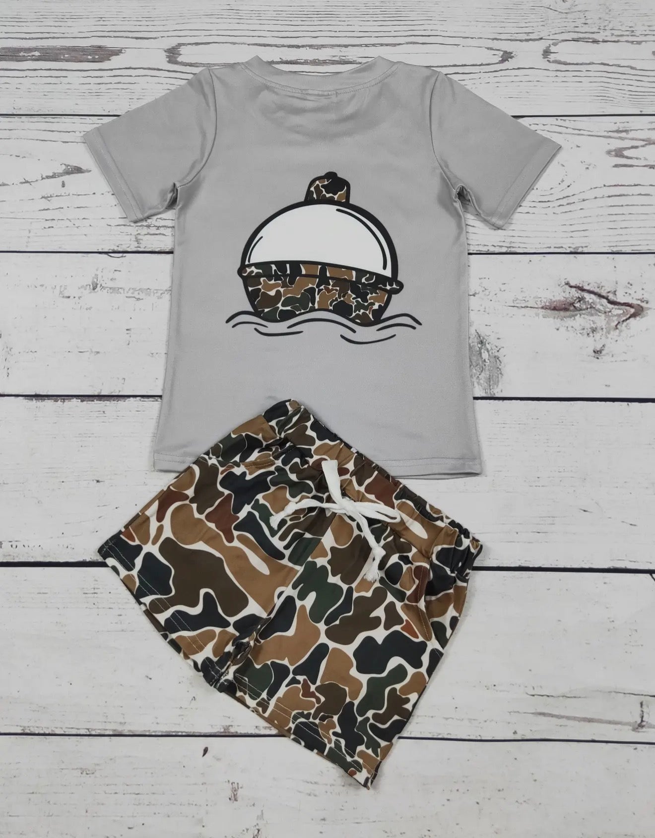 Camo Bobber Short Set