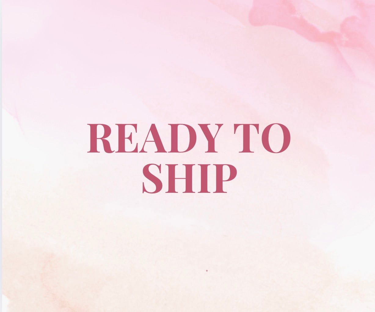 Ready to Ship