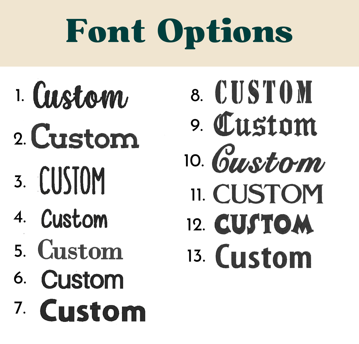 Custom Embroidered Sweatshirt