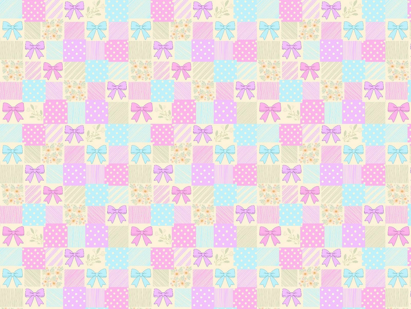 Pastel Patchwork Bamboo