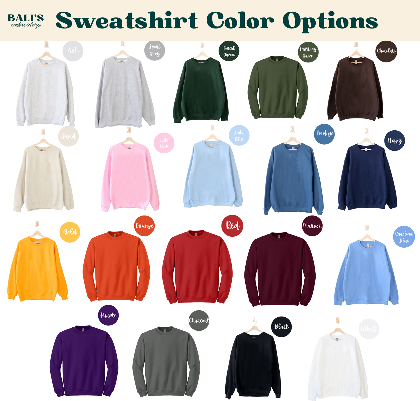 Custom Embroidered Sweatshirt