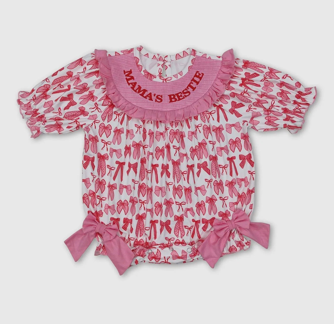 Mama’s Bestie Smocked Bubble