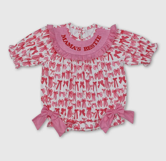 Mama’s Bestie Smocked Bubble