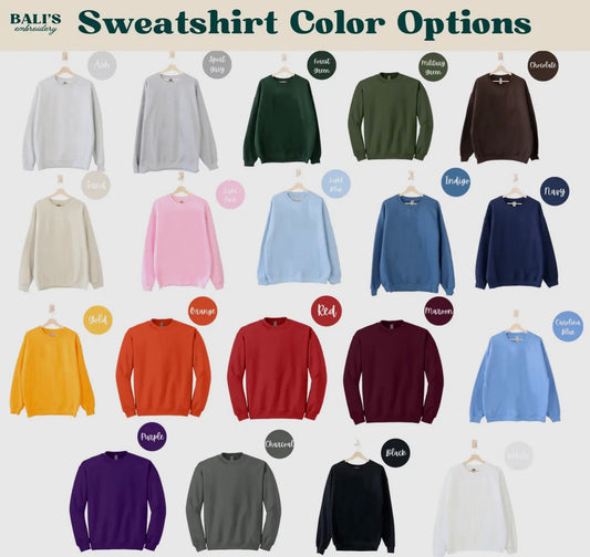 Custom Embroidered Sweatshirt