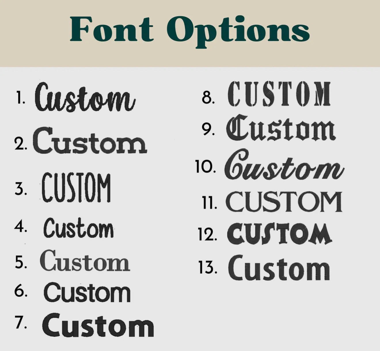 Custom Embroidered Sweatshirt