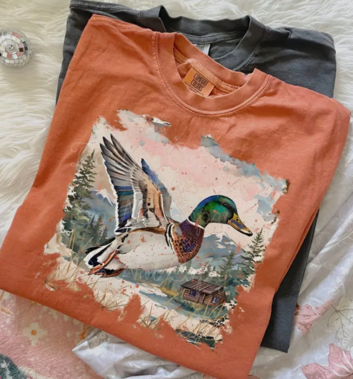 Mallard Duck Comfort Colors T-shirt