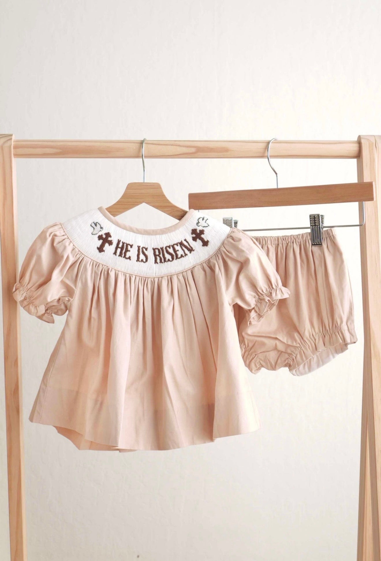 He Is Risen Hand Smocked