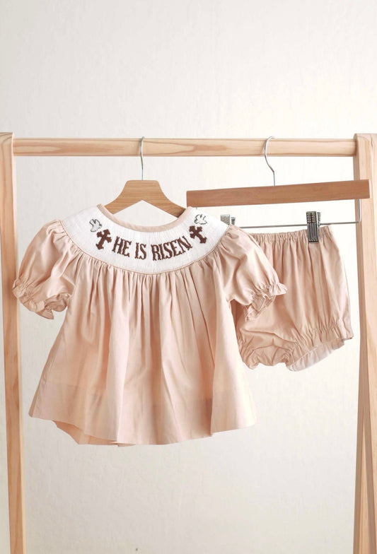 He Is Risen Hand Smocked