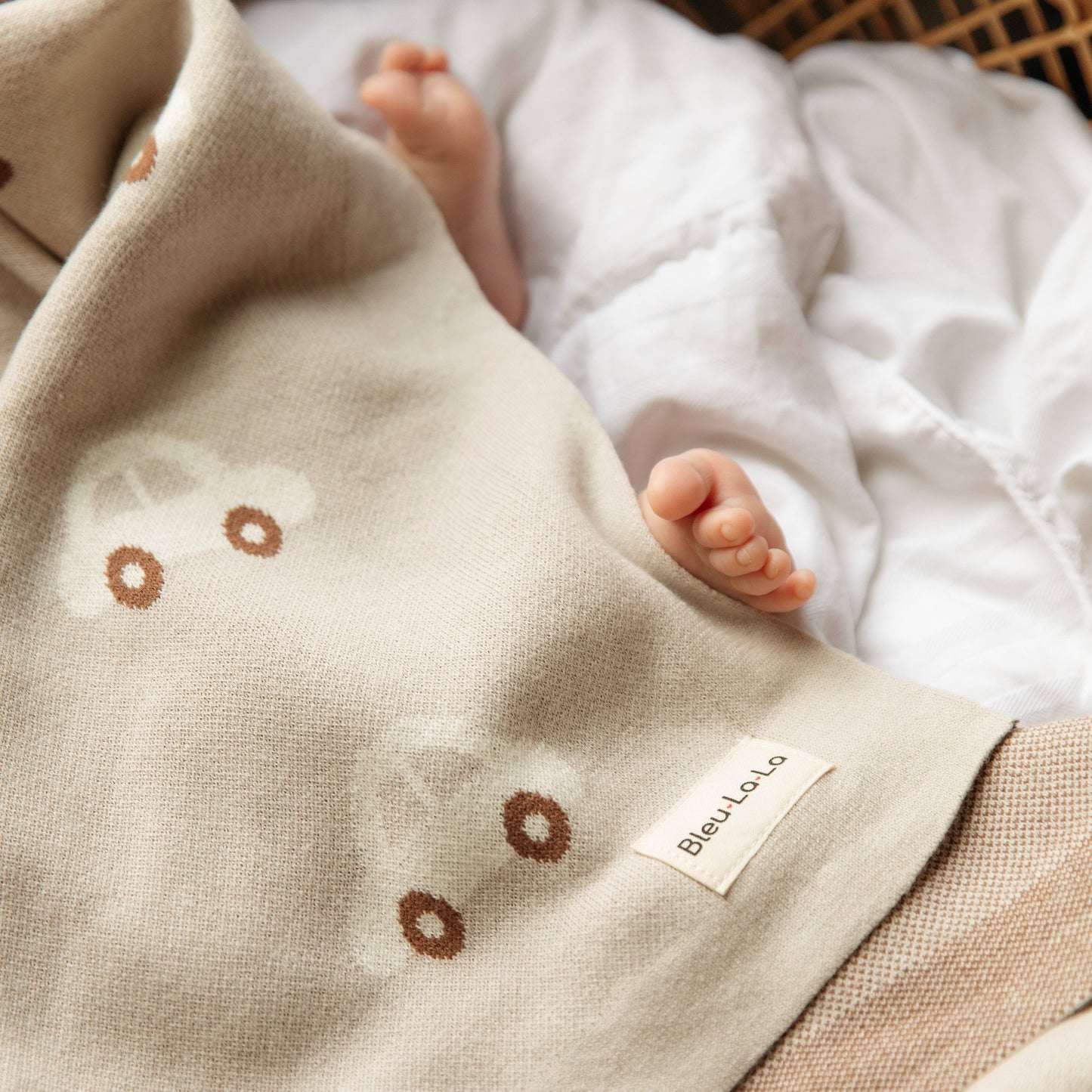 100% Luxury Cotton Baby Blanket